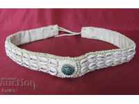 19th century Handmade Ladies' Shell and Pearl Belt
