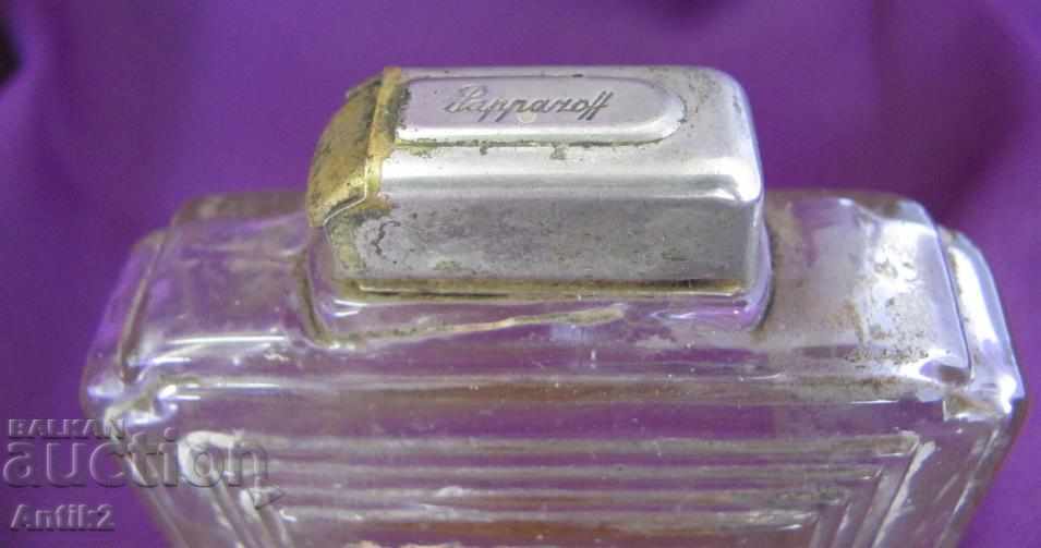 Delivery of 19th Century Original Glass Bottle for Perfume Metal Cap Delivery of 19th Century Original Glass Bottle for Perfume Metal Cap