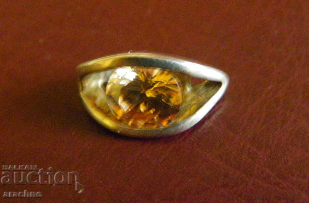 Old Italian silver morganite pendant - 6 Old Italian silver morganite pendant - 6