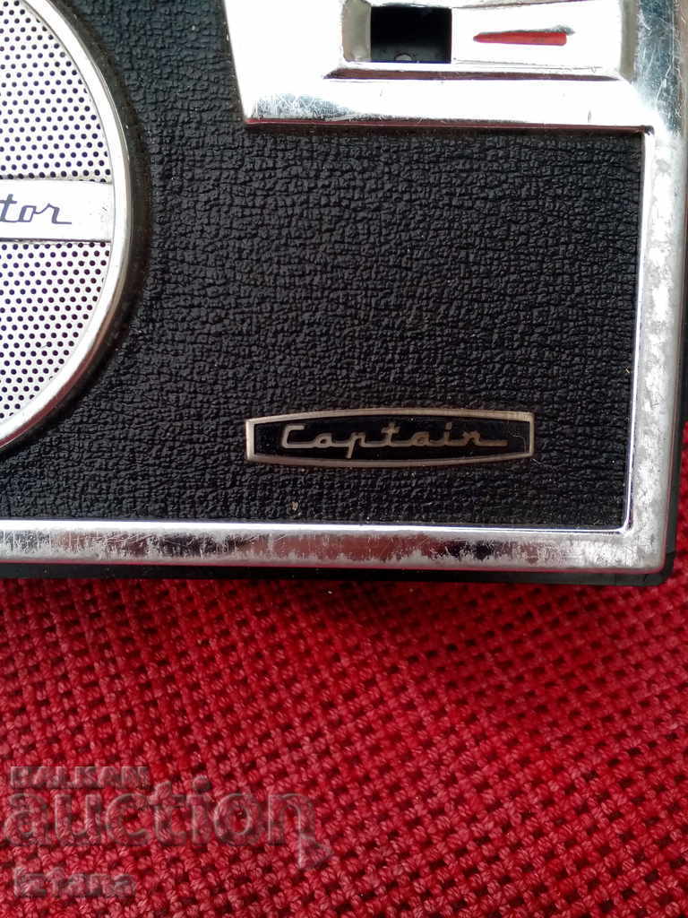 Auction Old radio CAPTAIN Auction Old radio CAPTAIN