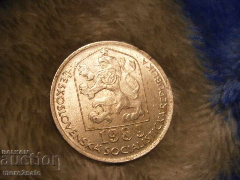 50 HELERA 1989 - CHESHLOSVACIA - COIN with price 0.30 BGN | € 0.15 50 HELERA 1989 - CHESHLOSVACIA - COIN with price 0.30 BGN | € 0.15