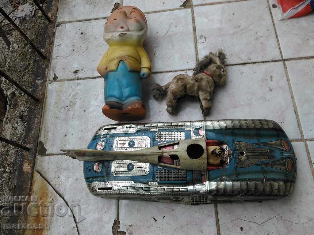 Mechanized, rubber toy and parts Mechanized, rubber toy and parts