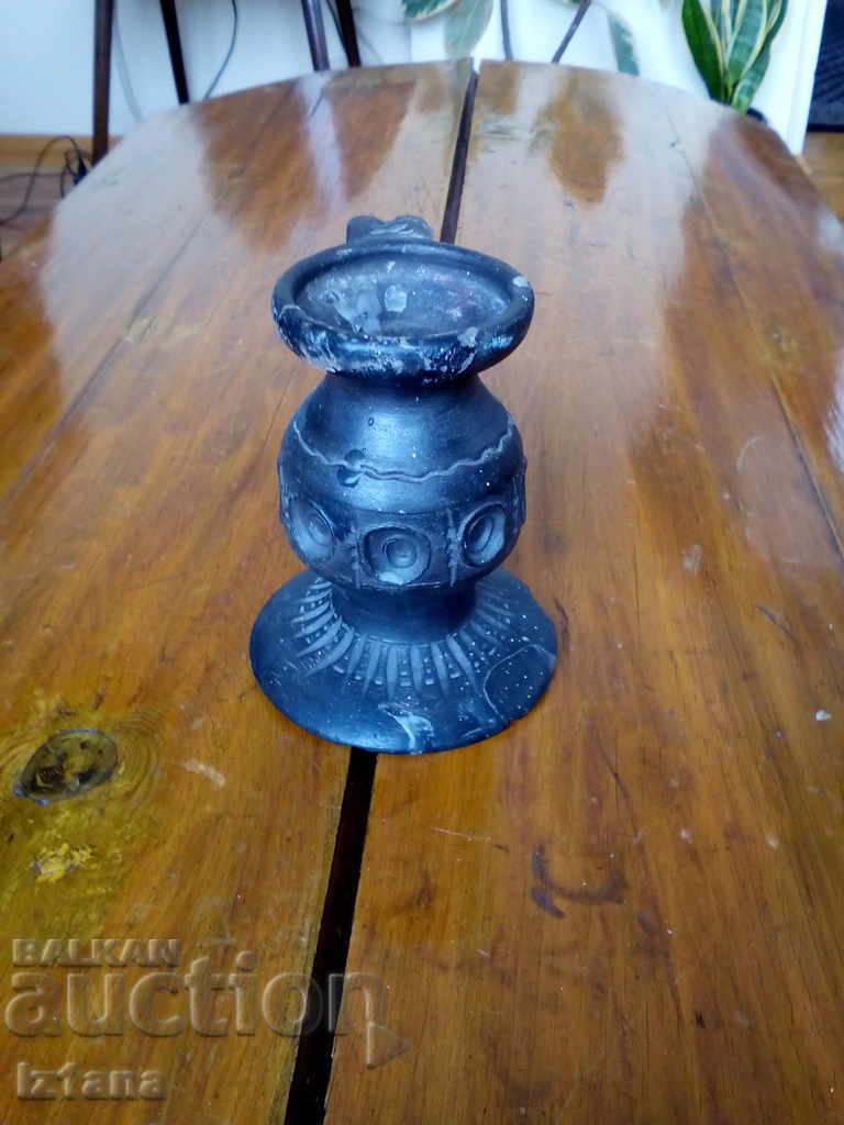 Ceramic candlestick with price 3.00 BGN | € 1.53