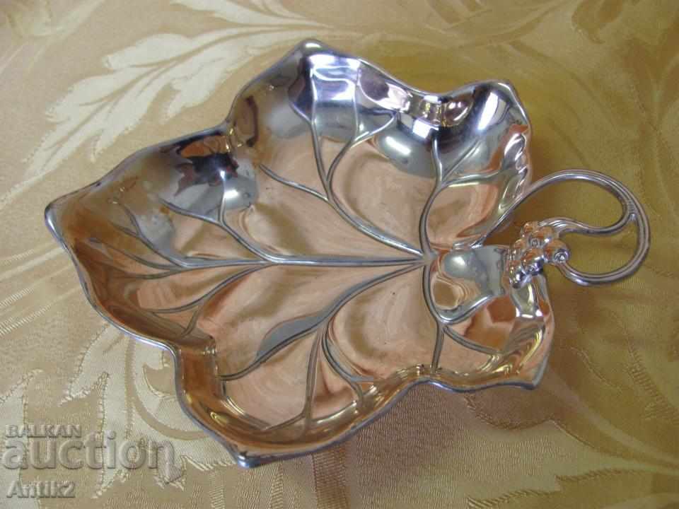 Old metal bowl, bonfire, WMF, marked - 7 Old metal bowl, bonfire, WMF, marked - 7