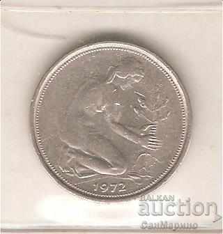 GFR 50 pfennig 1972 F with price 1.20 BGN | € 0.61 GFR 50 pfennig 1972 F with price 1.20 BGN | € 0.61