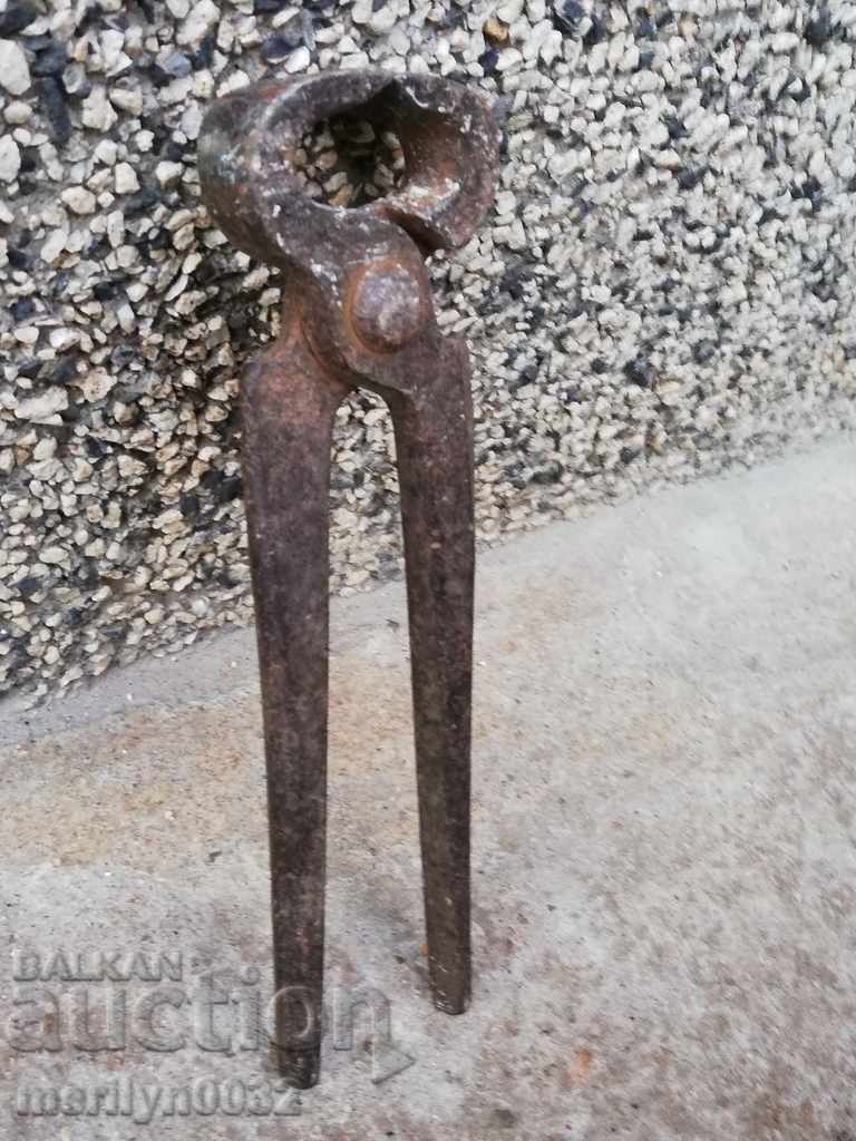 Ancient primitive crumpled keretten pliers in the 20th century - 7 Ancient primitive crumpled keretten pliers in the 20th century - 7