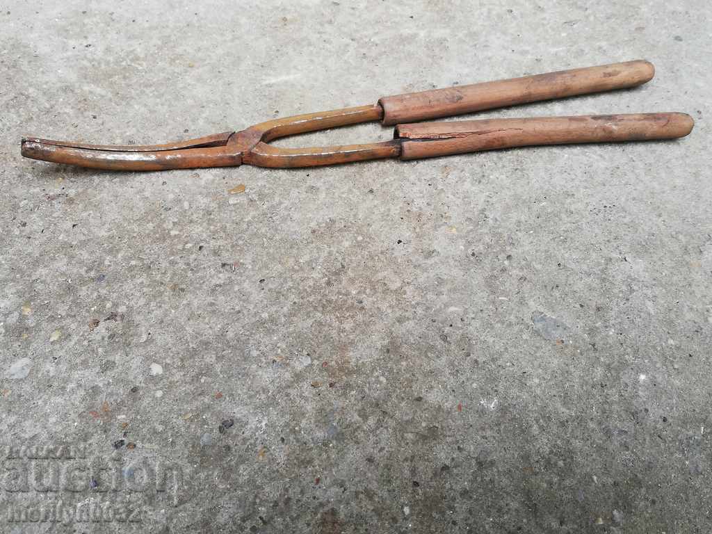 Old medical pliers, wrought iron, instrument - 6 Old medical pliers, wrought iron, instrument - 6