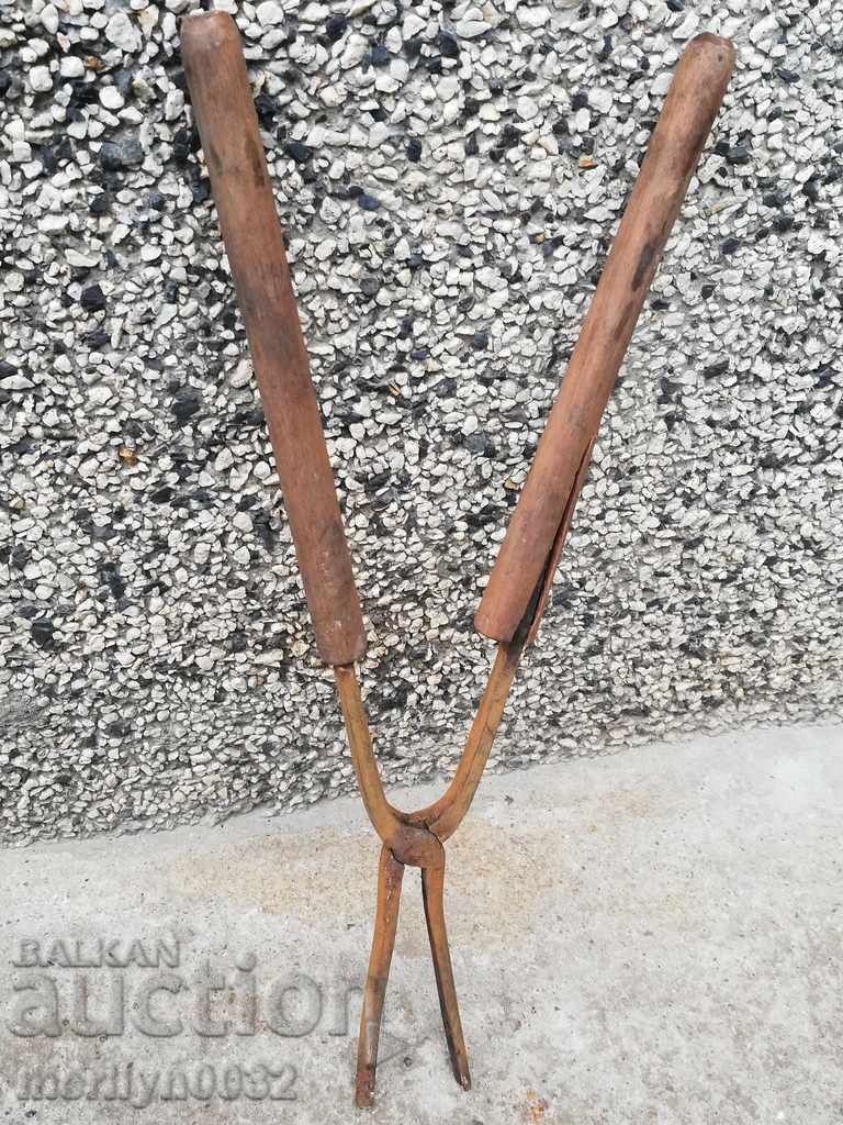 Old medical pliers, wrought iron, instrument - 7 Old medical pliers, wrought iron, instrument - 7