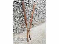 Old medical pliers, wrought iron, tool