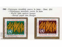 1963. ONU din New York. Campania Globală împotriva foametei.
