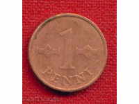 Finland 1963 - 1 penny / PENNI Finland / C 976