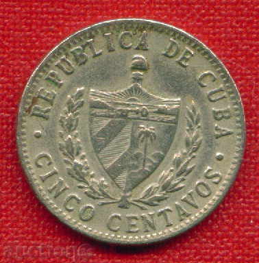 Cuba 1961 - 5 Centauri / CENTAVOS Cuba / C 536 with price 1.20 BGN | € 0.61 Cuba 1961 - 5 Centauri / CENTAVOS Cuba / C 536 with price 1.20 BGN | € 0.61