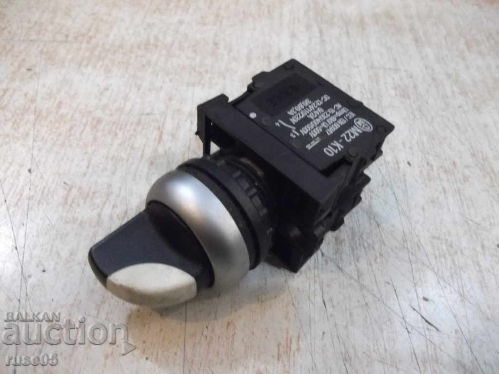 Switch "M22-K10" position selector 2 NO contacts