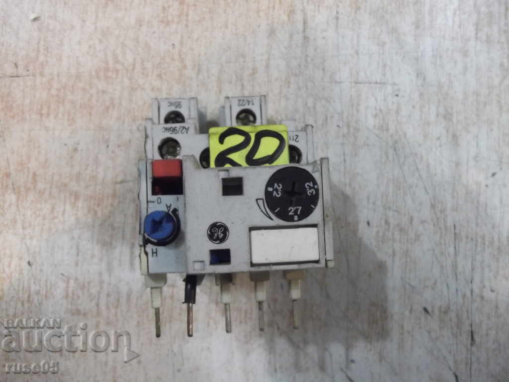 Thermal relay "MT03J - 2,2-3,2A" with price 20.00 BGN | € 10.23 Thermal relay "MT03J - 2,2-3,2A" with price 20.00 BGN | € 10.23