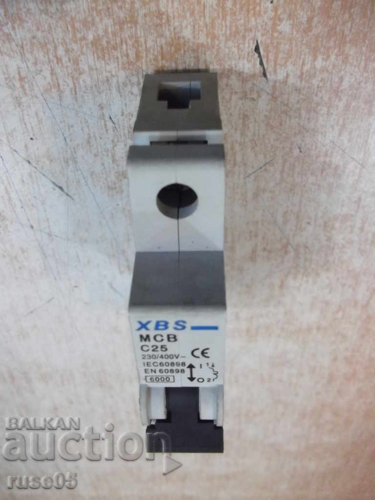 Auction Automatic switch "XBS - MCB - C25" Auction Automatic switch "XBS - MCB - C25"