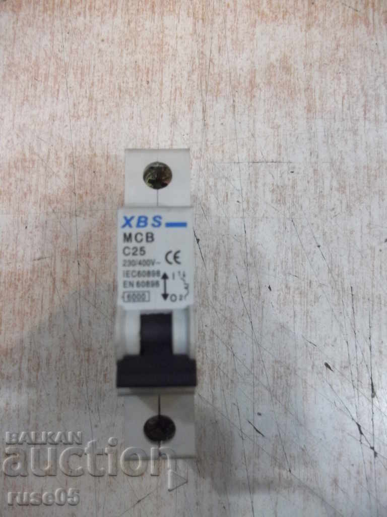 Automatic switch "XBS - MCB - C25"