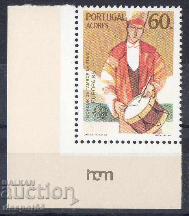 1985. Azores (port). European Year of Music.