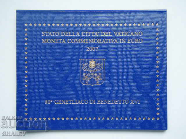 2 Euro 2007 Vaticana „Benedetto XVI” /Vatican/ Unc (2 euro) cu preț 439.89 BGN | € 224.91 2 Euro 2007 Vaticana „Benedetto XVI” /Vatican/ Unc (2 euro) cu preț 439.89 BGN | € 224.91