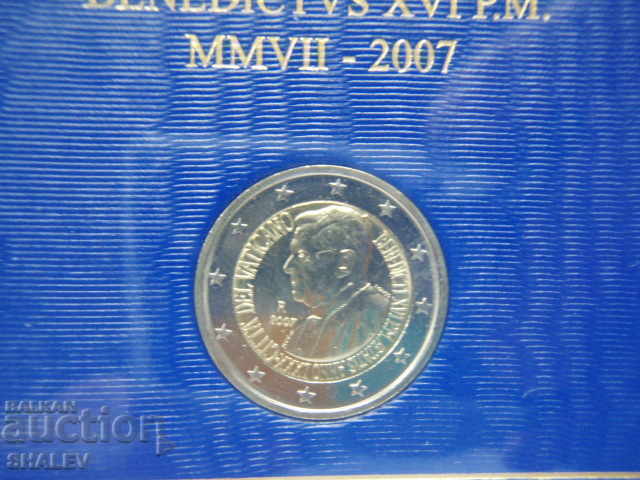 Livrarea 2 Euro 2007 Vaticana „Benedetto XVI” /Vatican/ Unc (2 euro) Livrarea 2 Euro 2007 Vaticana „Benedetto XVI” /Vatican/ Unc (2 euro)
