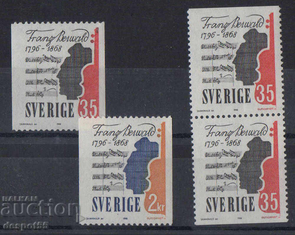 1968. Швеция. Франц Бервалд.