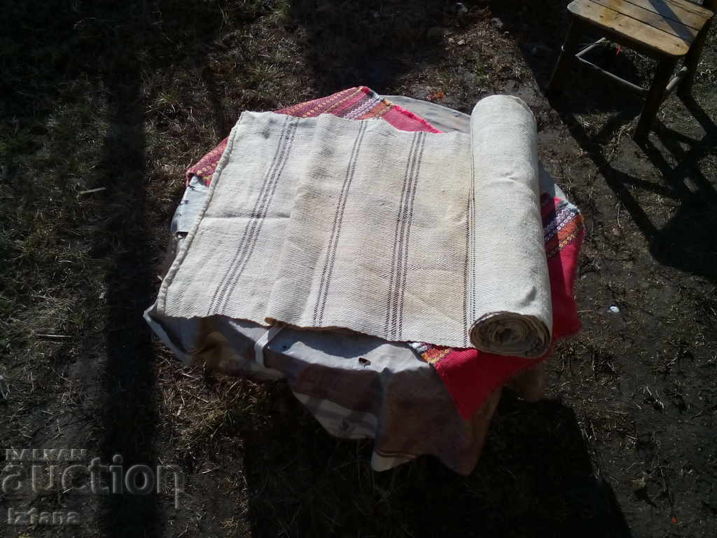 Ancient woolen cloth, canvas with price 40.00 BGN | € 20.45 Ancient woolen cloth, canvas with price 40.00 BGN | € 20.45