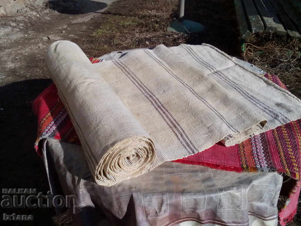 Delivery of Ancient woolen cloth, canvas Delivery of Ancient woolen cloth, canvas