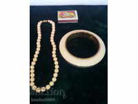 Bracelet and necklace "Mango-MNG" Austria, inner diameter: 70mm.