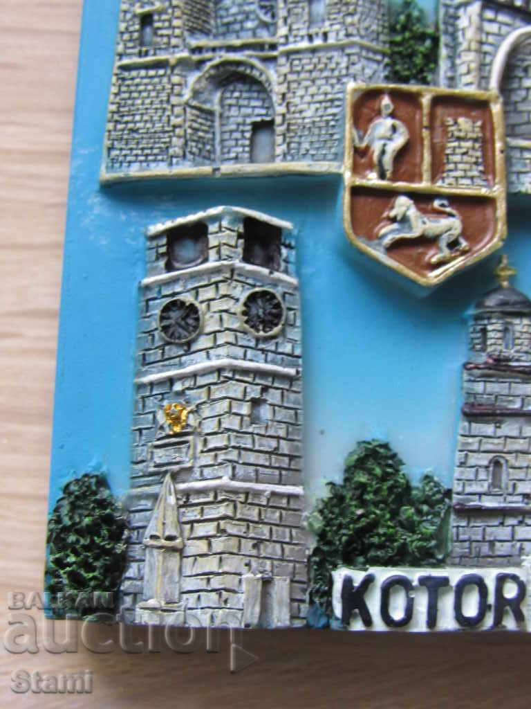 Auction Authentic 3D Magnet from Montenegro, 25 series Auction Authentic 3D Magnet from Montenegro, 25 series