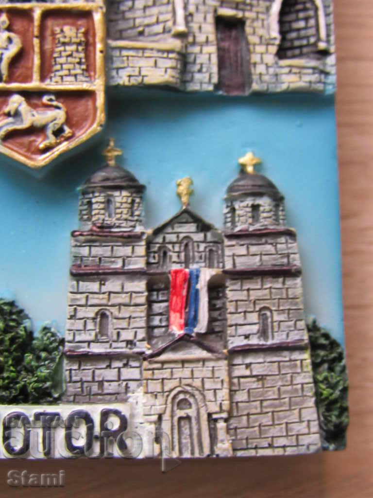 Authentic 3D Magnet from Montenegro, 25 series - 6 Authentic 3D Magnet from Montenegro, 25 series - 6