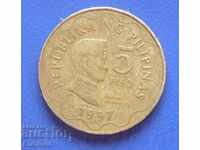 Филипини 5 писо 1997