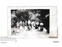 Postcard Kingdom Bulgaria Teachers Traveling 1926г.