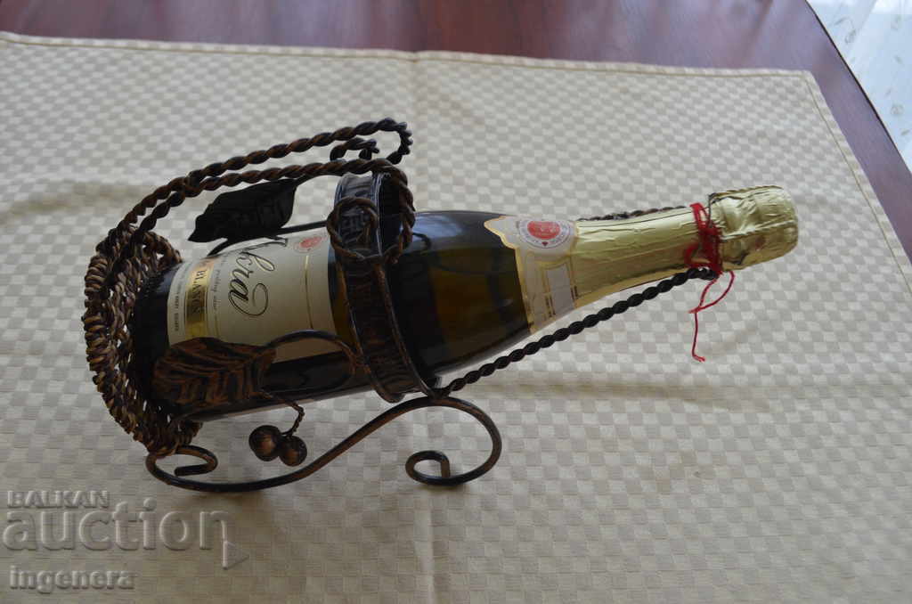 METAL STAND FOR WINE, BOTTLE - 5 METAL STAND FOR WINE, BOTTLE - 5