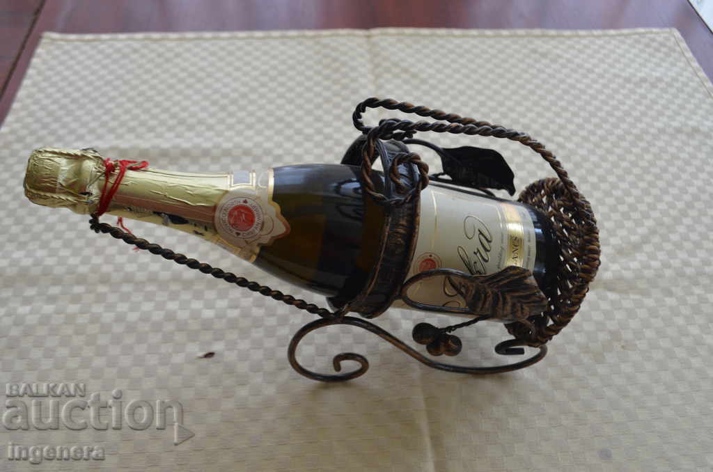 METAL STAND FOR WINE, BOTTLE