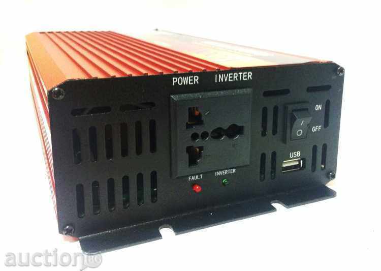 Auction  High quality car inverter UKC 12V-220V, 4000W
