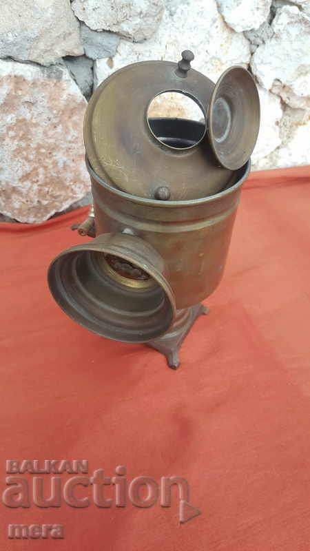 Стар месингов самовар-сувенир - 6 Стар месингов самовар-сувенир - 6