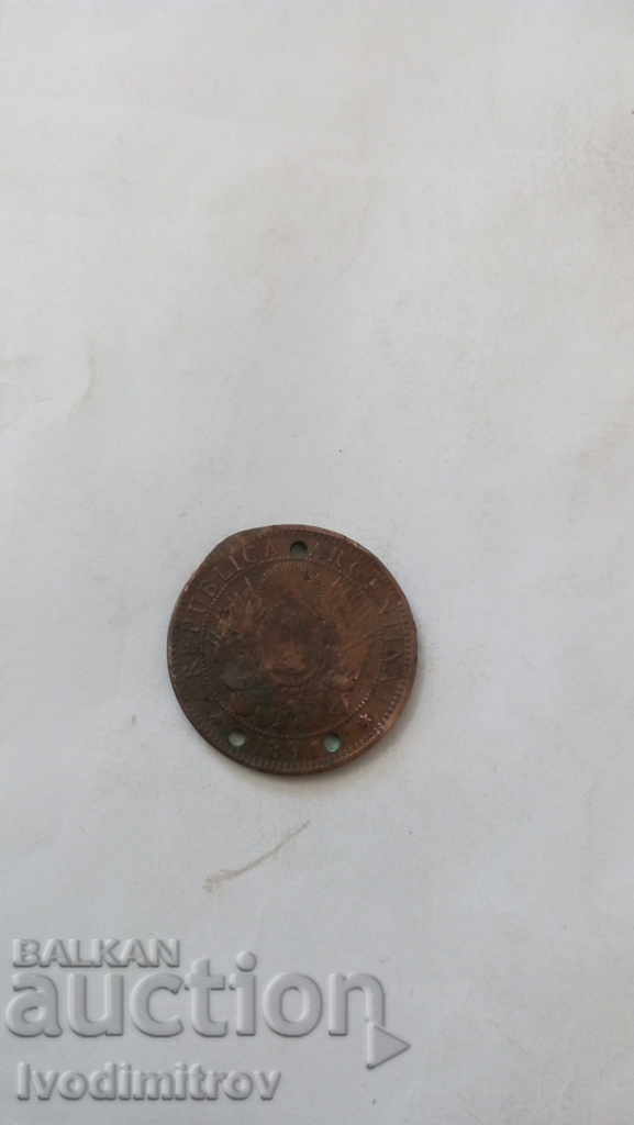 Argentina 2 cent. 1891