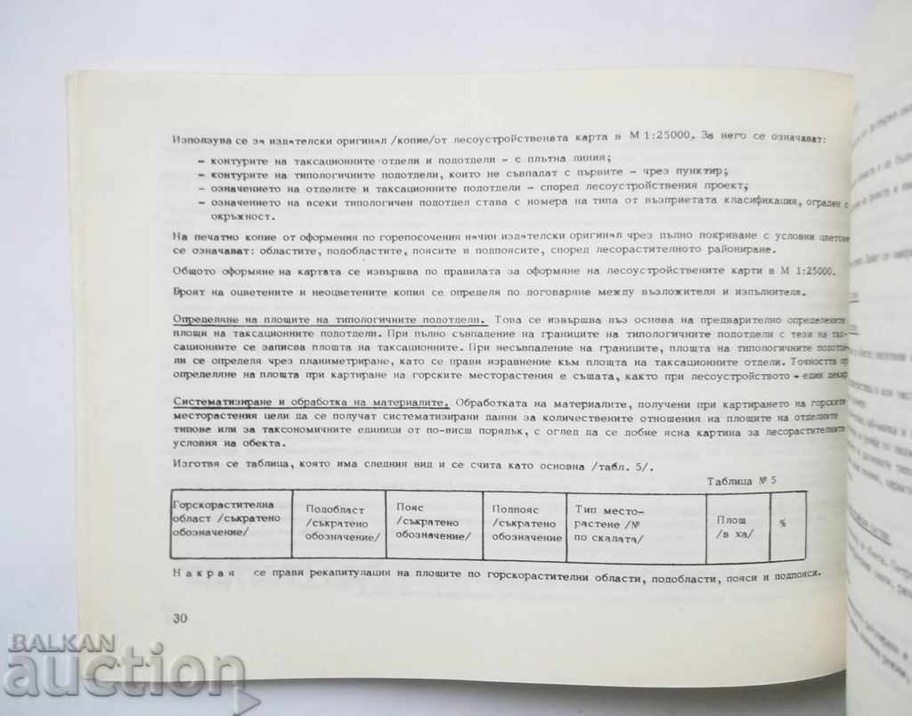 Establishing and mapping the types of forest habitat - 6 Establishing and mapping the types of forest habitat - 6