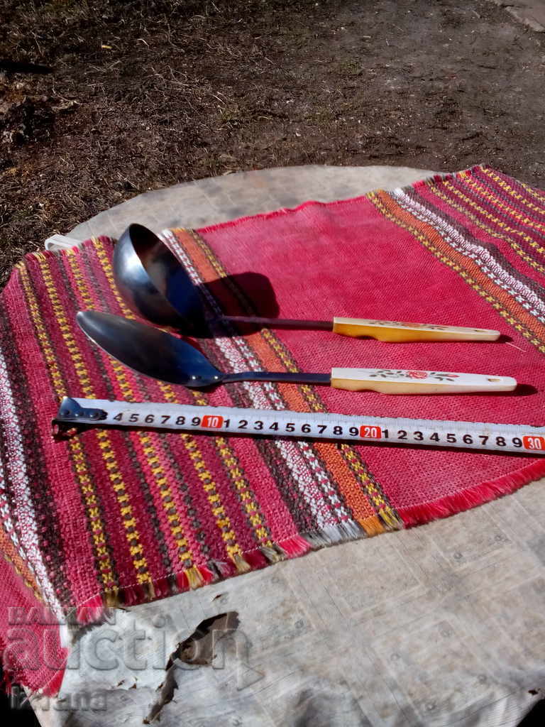 Old ladle, spoon ROSTFREI with price 15.00 BGN | € 7.67 Old ladle, spoon ROSTFREI with price 15.00 BGN | € 7.67