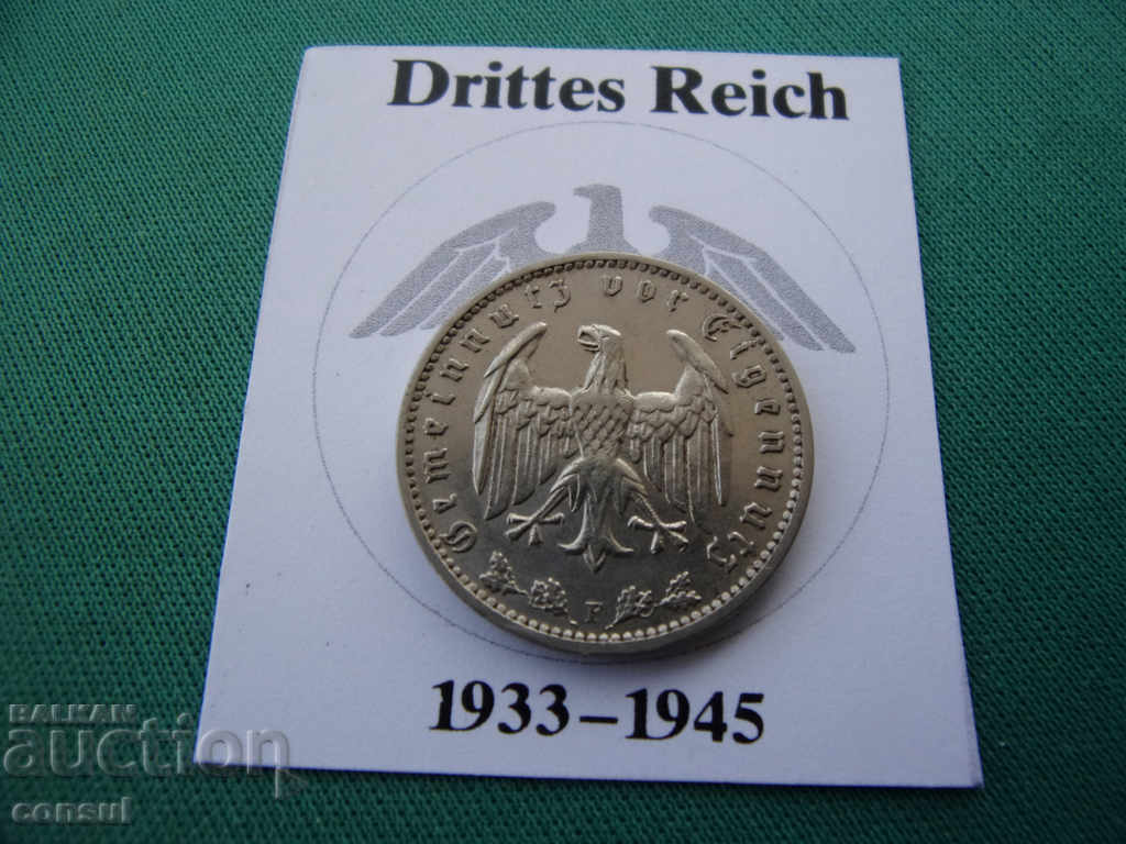 Germania III Reich 1 Mar 1943 F Stuttgart Rare Monede cu preț € 6.14 | 12.01 BGN