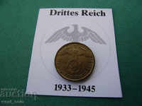 Germany III Reich 5 Pennig 1939 F Stuttgart UNC