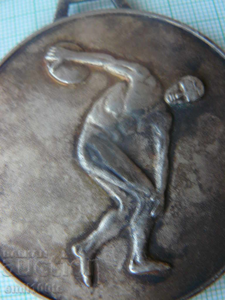 Delivery of Medal Bulgarian Ladies' Athletics Federation 1981 Delivery of Medal Bulgarian Ladies' Athletics Federation 1981