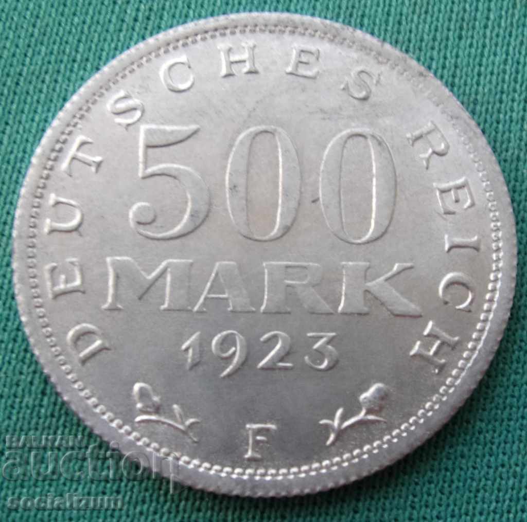 Germania Weimar 500 Mark 1923 F UNC