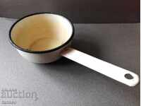 Стара съветска емайлирана касерола, млековарка, канче(8.3)