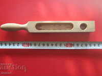 Old German Kneipp wood thermometer