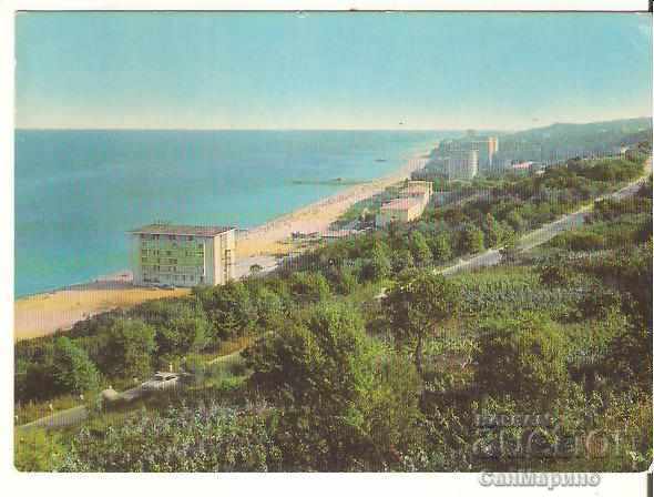 Καρτ ποστάλ Βουλγαρία Βάρνα Golden Sands Γενική άποψη 2 *