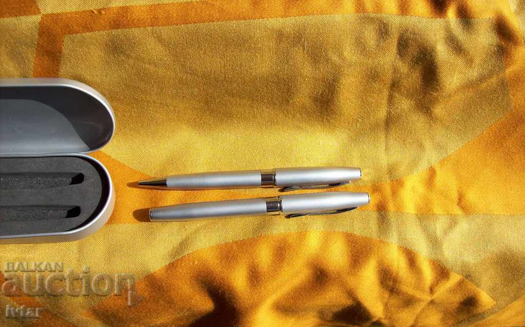Pen and ballpoint set with box with price 15.00 BGN | € 7.67