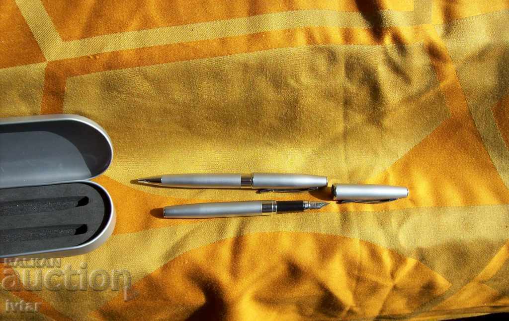Auction  Pen and ballpoint set with box