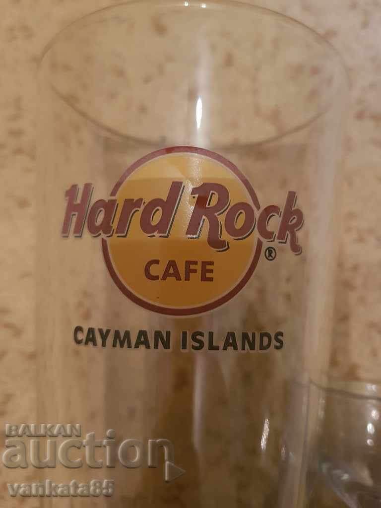 Large glass from Hard Rock Cafe Cayman Islands new with price € 15.50 | 30.32 BGN