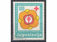 1981. Iugoslavia. Crucea Roșie - Săptămâna Tuberculozei.