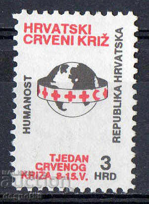 1992. Croația. Crucea Roșie.